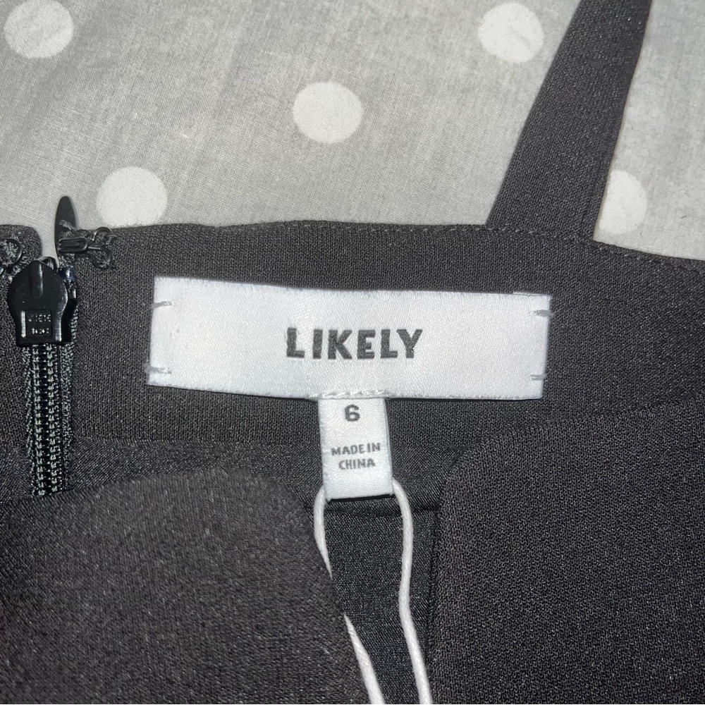 NWT Likely Constance Black Body-Con Dress - Picture 5 of 5